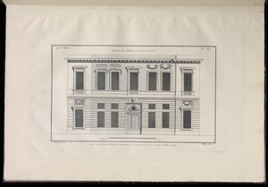 Elevation d'un Batiment de 11 toises de face