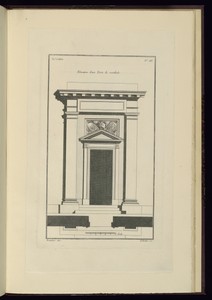 Elevation d'une Porte de vestibule