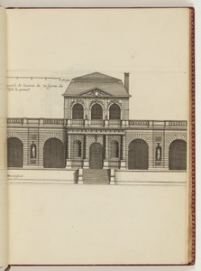 Elevation de l’entrée de la Grote de Noisi le grand