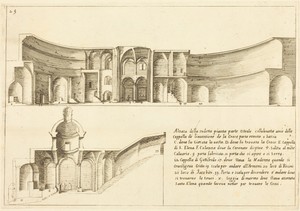 Elevation of the Chapel of the Invention of the Cross
