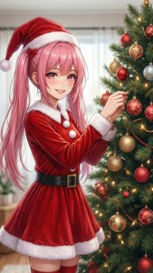 Elf's Tree Decorating