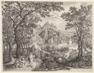 Elisha Cursing the Children of Bethel Who Are Being Devoured by the Bears