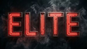 Elite Neon Typography