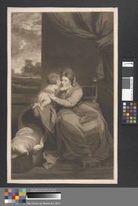 Elizabeth Lady Melbourne with Her Son, the Honourable. Peniston Lamb