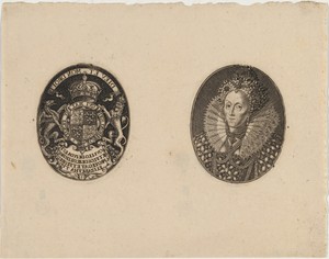 Elizabeth, Queen of England [right half]
