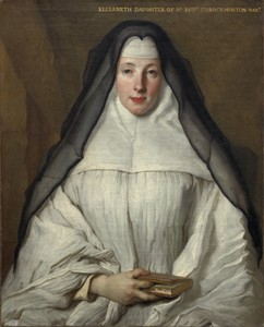 Elizabeth Throckmorton, Canoness of the Order of the Dames Augustines Anglaises