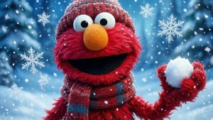 Elmo in Winter