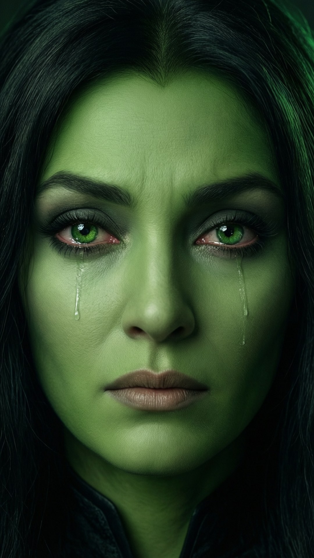 Elphaba's Tearful Gaze by Wallpapers.art Studio