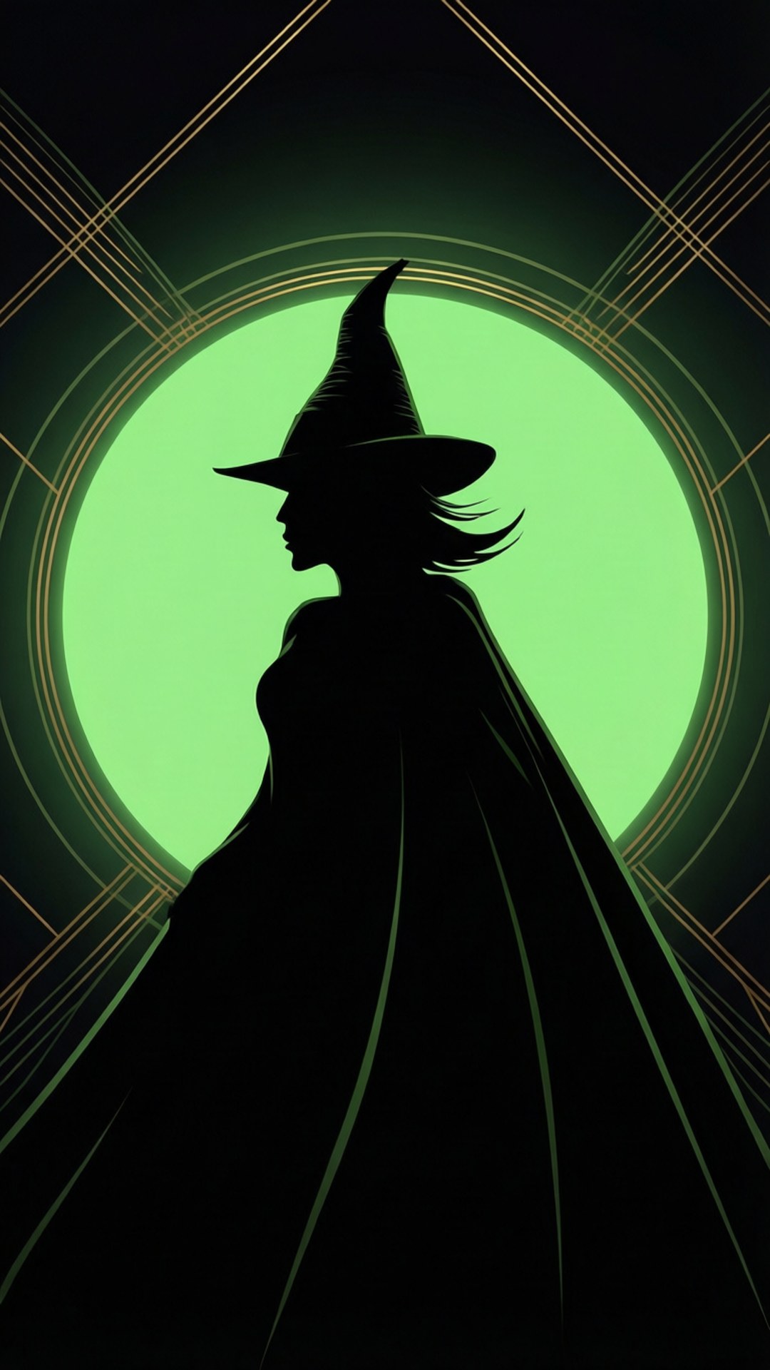 Elphaba Silhouette Deco by Wallpapers.art Studio