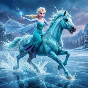 Elsa and the Water Spirit