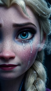 Elsa's Emotional Portrait