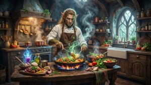 Elven Chefs Cooking Magic