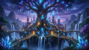 Elven City Night Glow