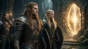 Elven Guards at Portal