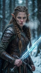 Elven Warrior Snow