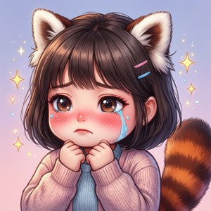 Embarrassed Chibi Meilin