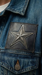 Emblem on Denim