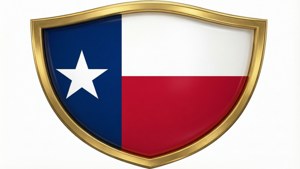 Emblematic Texas Flag