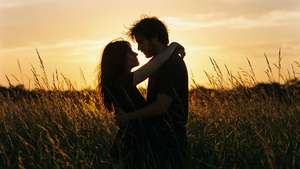 Embrace at Sunset