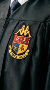 Embroidered Crest Close-Up