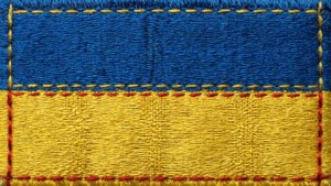 Embroidered Fabric Flag