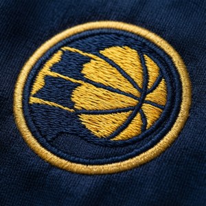Embroidered Pacers Logo