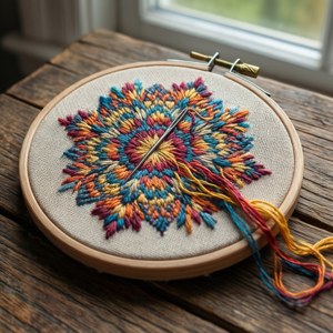 Embroidery Hoop Art