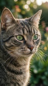 Emerald Gaze Portrait