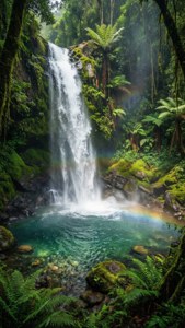 Emerald Pool Waterfall