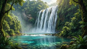 Emerald Rainforest Falls