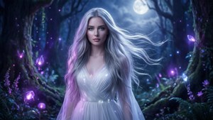 Emilia's Moonlit Forest