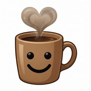 Emoji Heart Steam Mug