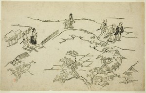 Emon Hill, from the series "The Appearance of Yoshiwara (Yoshiwara no tei)"