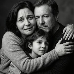 Emotional Family Hug