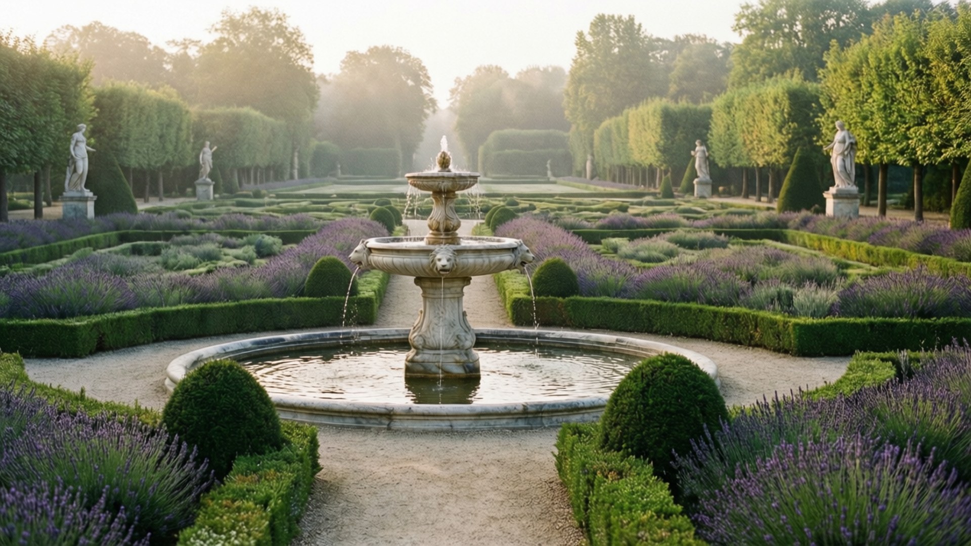 Empire Garden Parterre by Wallpapers.art Studio