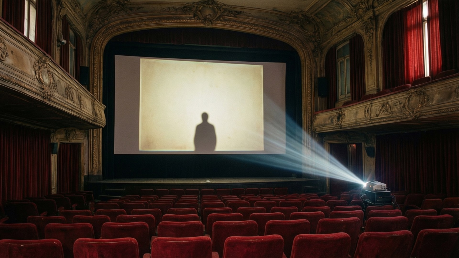 Empty Cinema by Wallpapers.art Studio