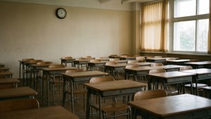 Empty Classroom Serenity