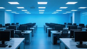 Empty Computer Lab