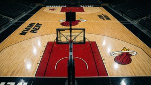 Empty Court Aerial