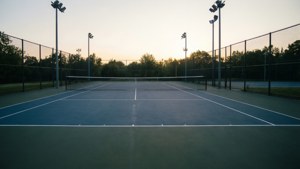Empty Court Dawn