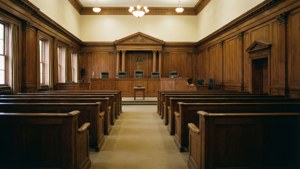 Empty Courtroom