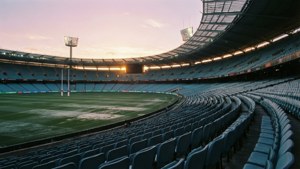Empty Stadium Dawn