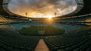Empty Stadium Dawn