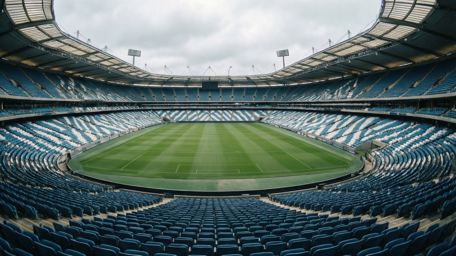 Empty Stands at Eden Park by Wallpapers.art Studio