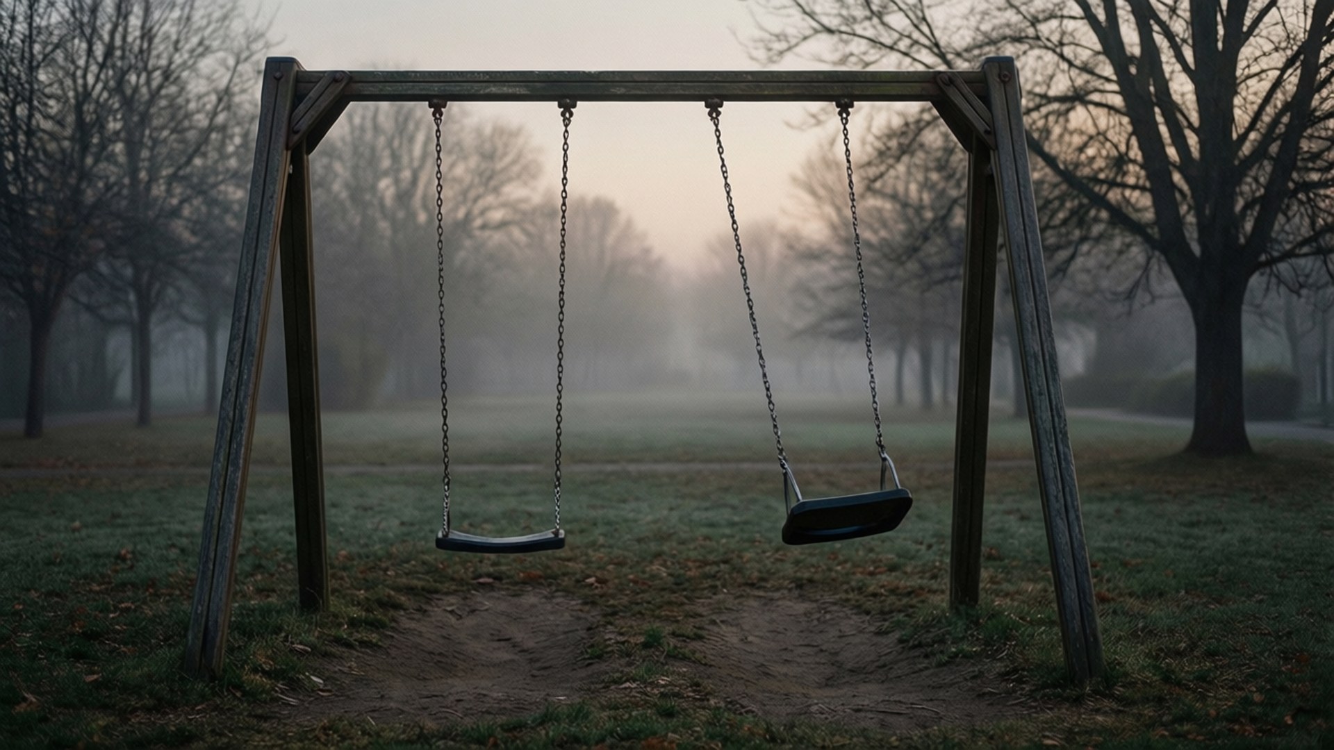 Empty Swing by Wallpapers.art Studio