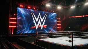 Empty WrestleMania Stage