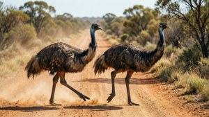 Emu Crossing