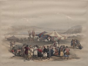 Encampment of Pilgrims, Jericho