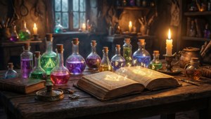 Enchanted Alchemist Table