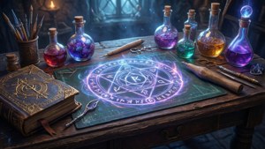 Enchanted Alchemy Table